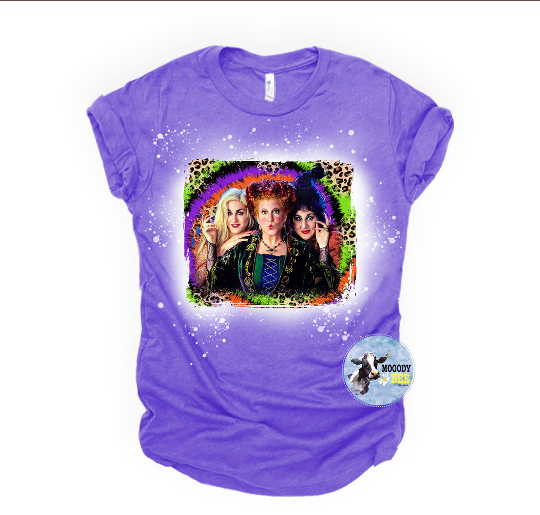 Sanderson Sisters Tie Dye/Leopard