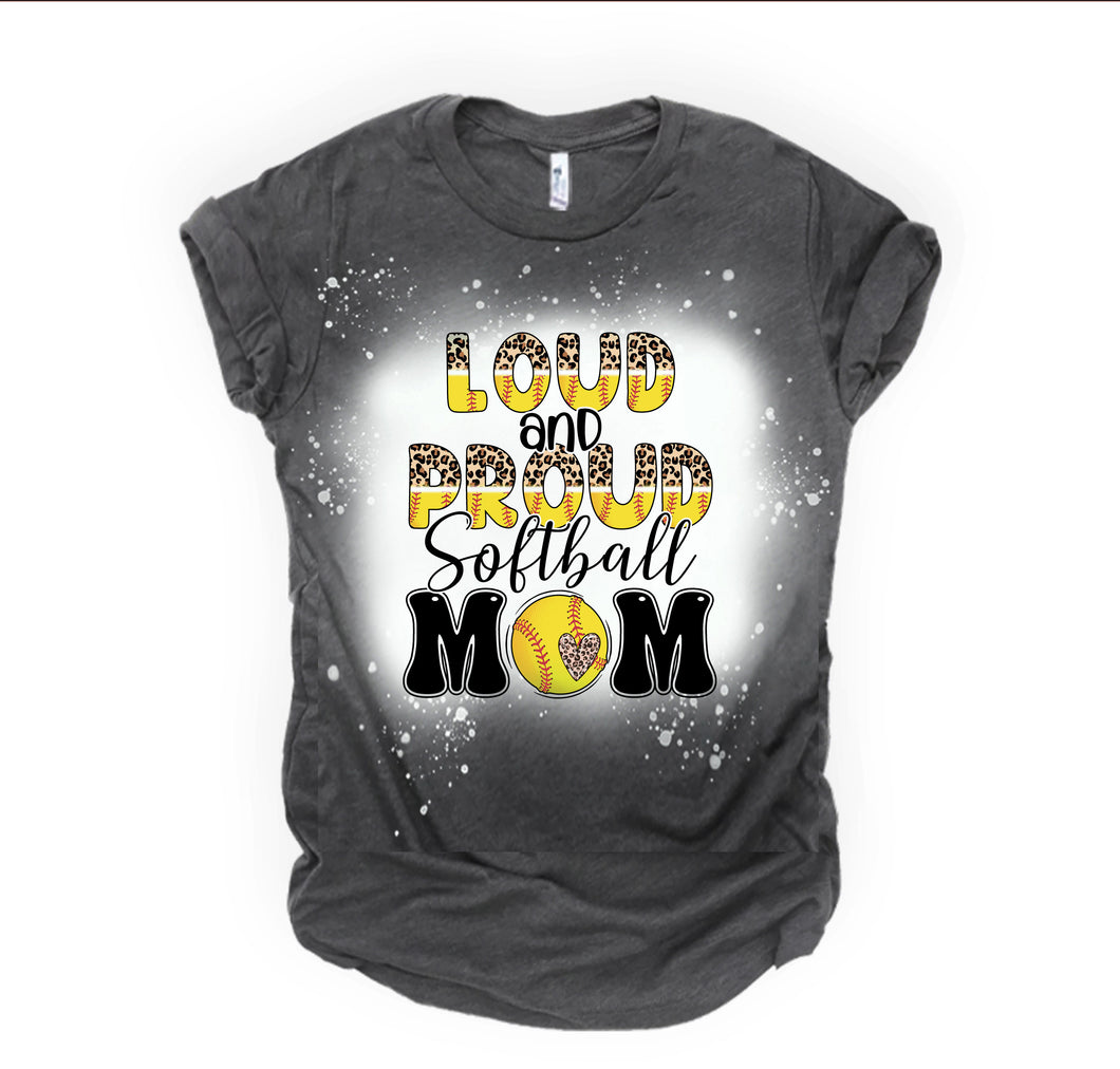 Loud and Proud SOFTBALL mom